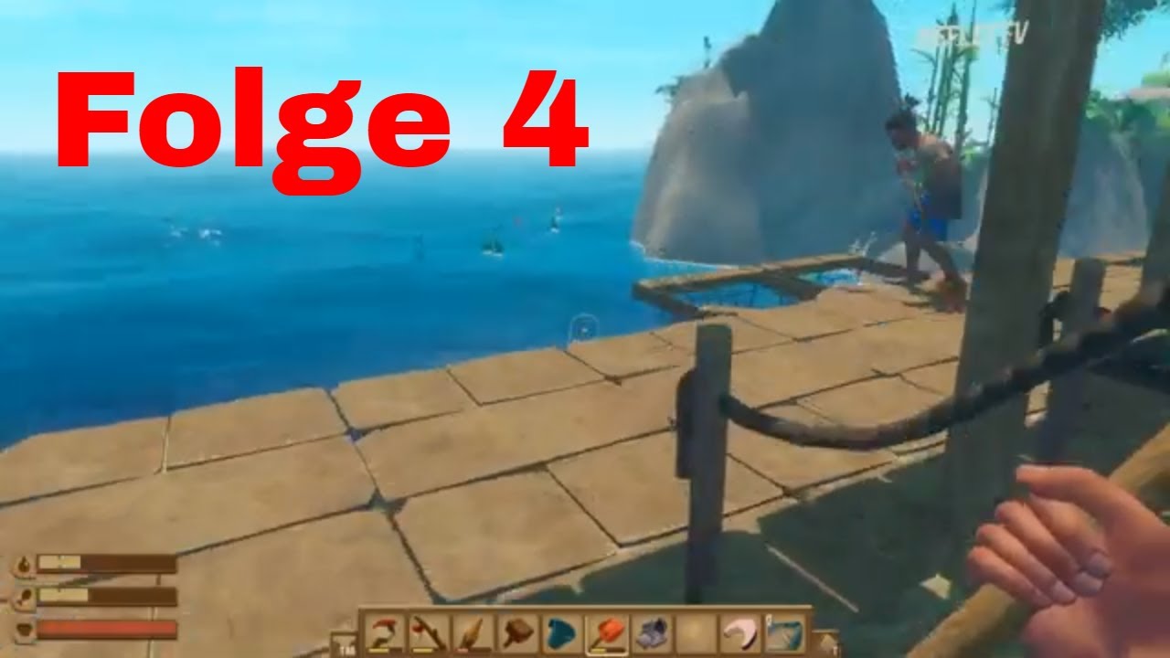 Raft Folge 4 die erste Insel mit dem RefleyTV