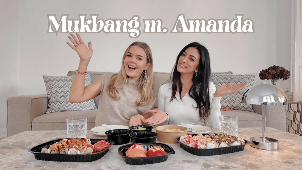 SPISER SUSHI + Q&A: om at være ung mor, livet som selvstændig og vores venskab