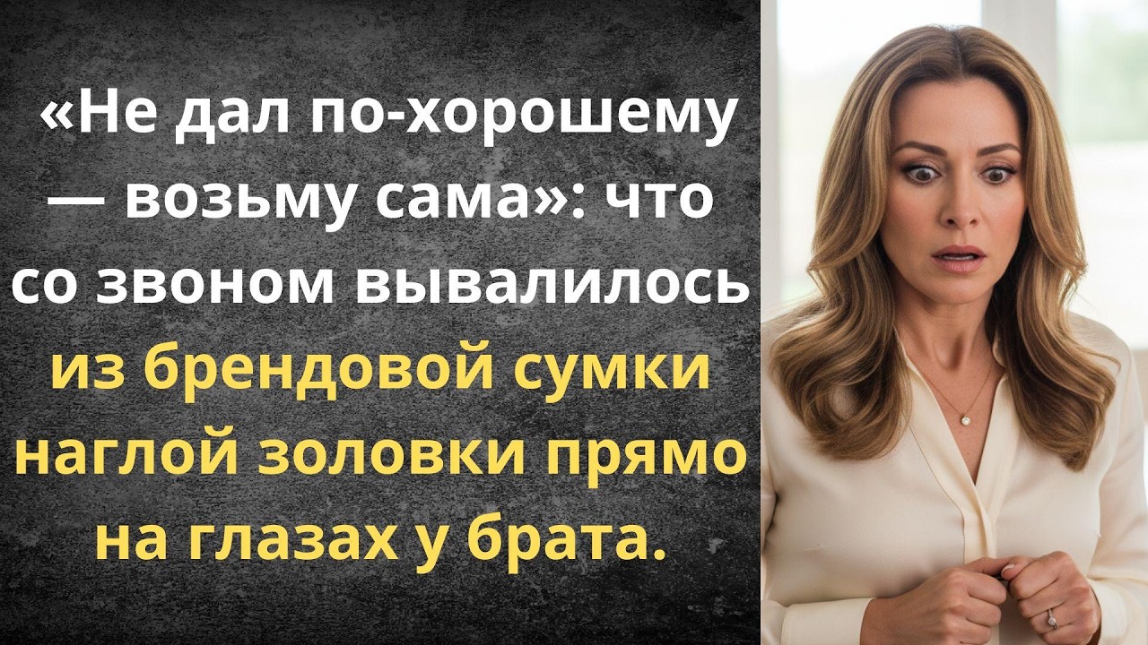 Как я проучила наглую золовку | Истории из жизни