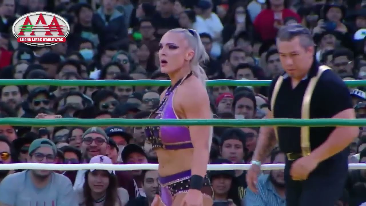 LUCHA COMPLETA: Kamille vs. Flammer. | Lucha Libre AAA Worldwide.