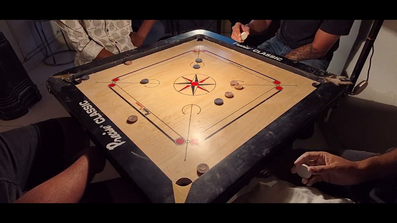 Great doubles carrom match