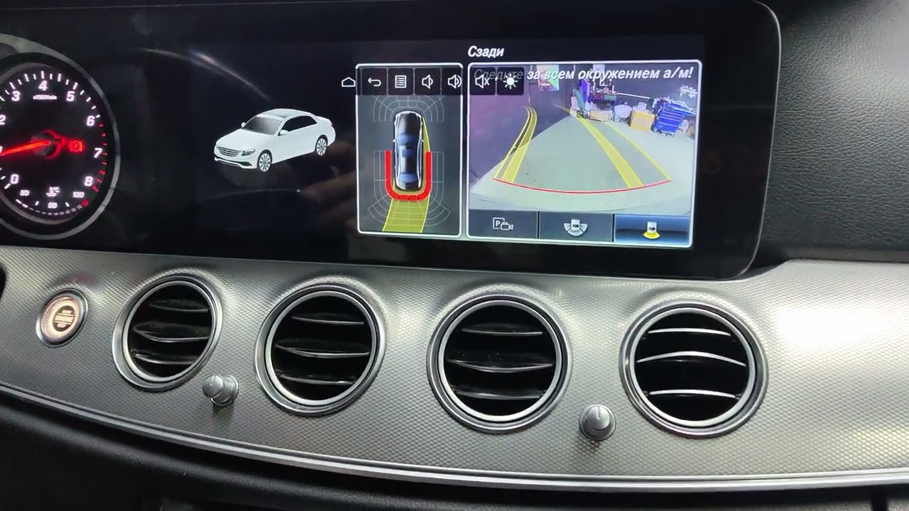 Mercedes E class W213 монитор Android.