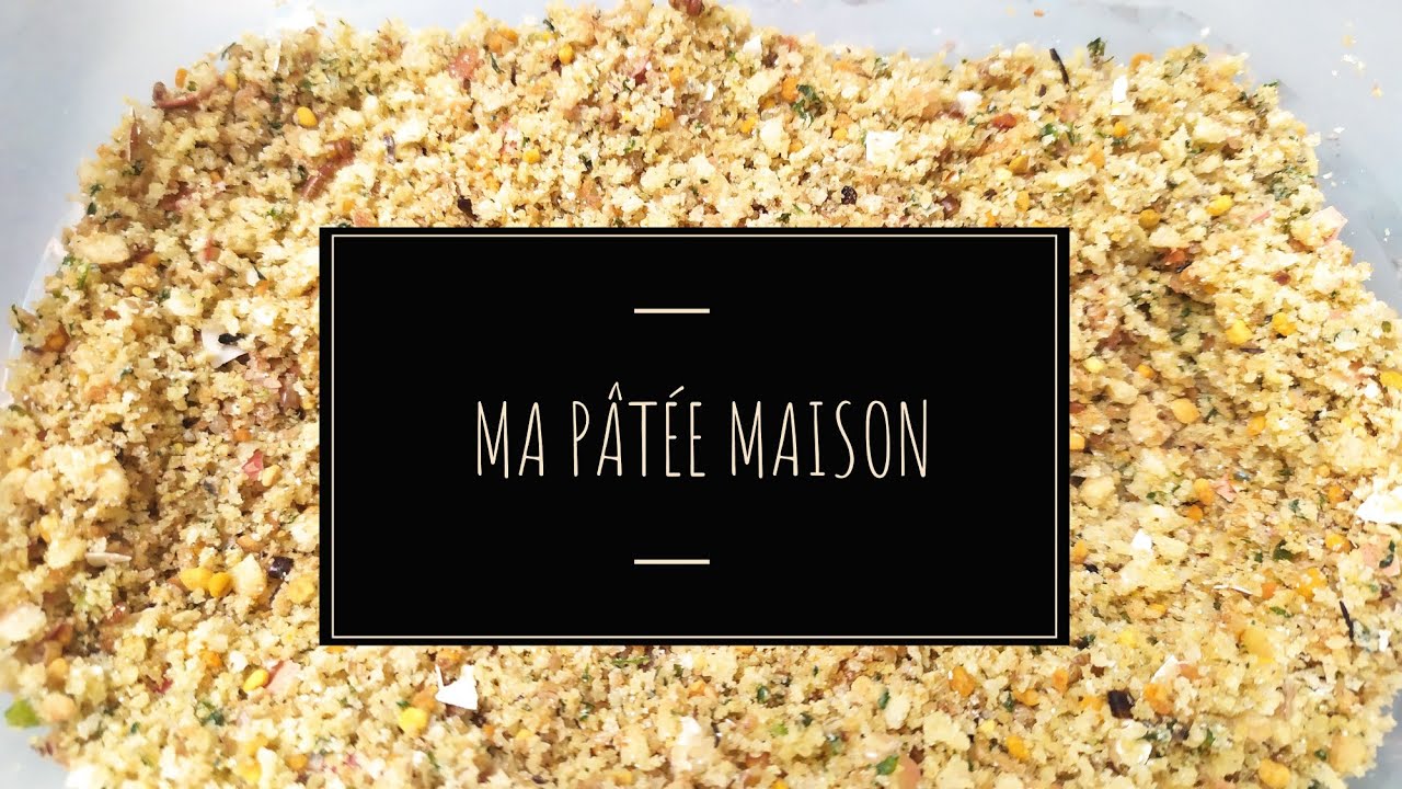 PÂTÉE MAISON POUR OISEAUX- version 2 🐣