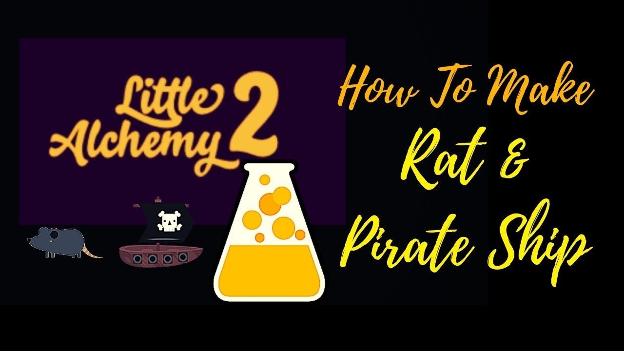 Little Alchemy 2-How to make Rat & Pirate Ship Cheats & Hints