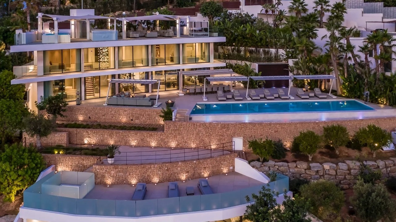 Ultra-Luxury Ibiza Villa Tour in Santa Eulària des Riu | Mediterranean Dream Estate