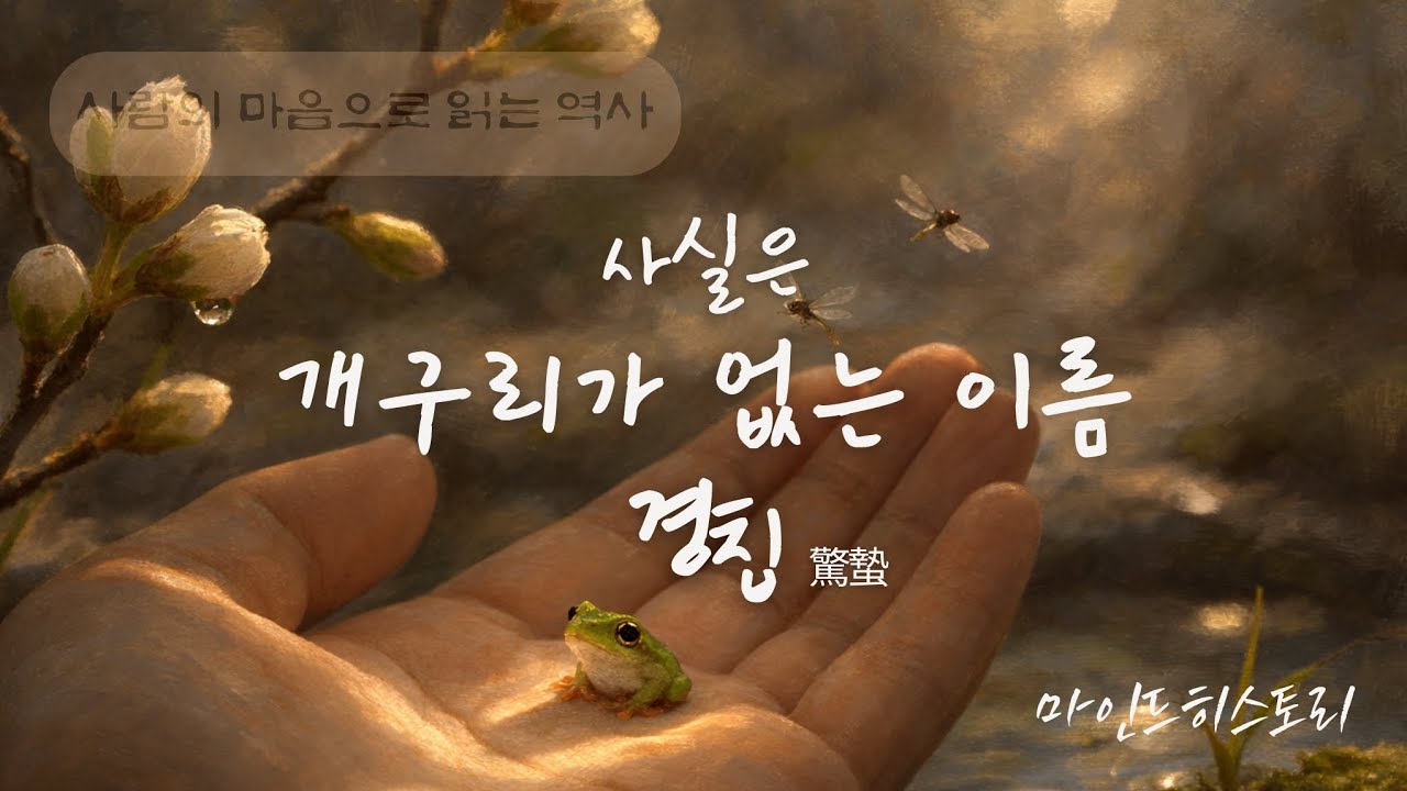 경칩인데, 왜 개구리일까 ㅣ 역사 읽어주는 여자 📖