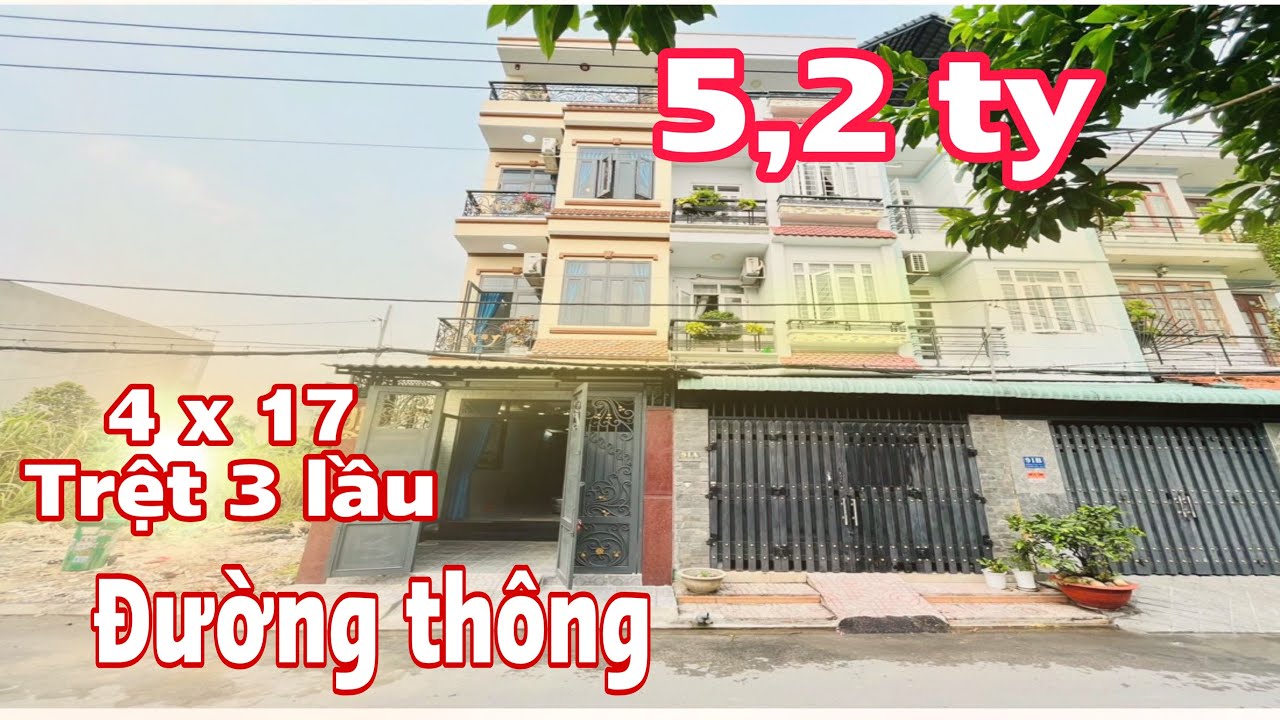 Bán Nhà Quận 12 Hà Huy Giáp phường Thạnh Xuân mặt tiền đường 12 m chỉ có 5,2 tỷ xem ngay 0908502471