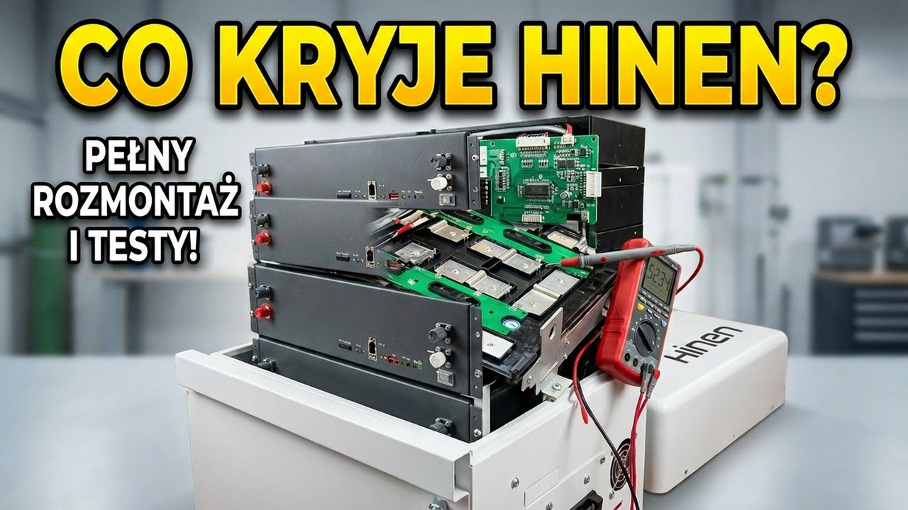 Magazyn Energii Co Kryje się w Środku Magazynu Hinen? Pełny Rozmontaż i Testy