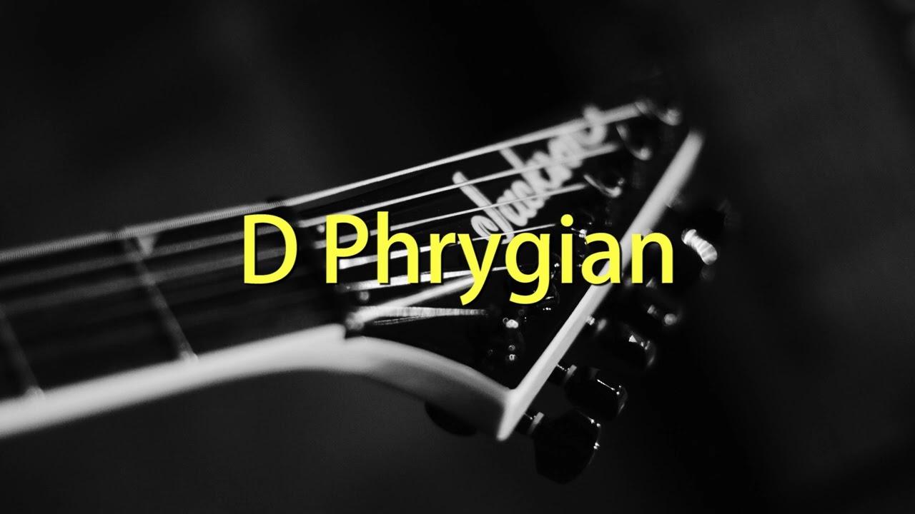D Phrygian Metal Guitar Backing Track (96 bpm)