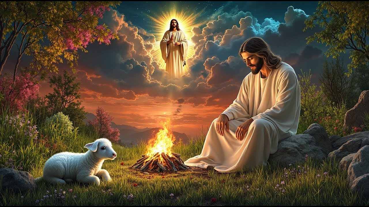 Healing With Holy Jesus - 963Hz God&rsquo;S Frequency Restores Body, Mind, Love And Perfect Health