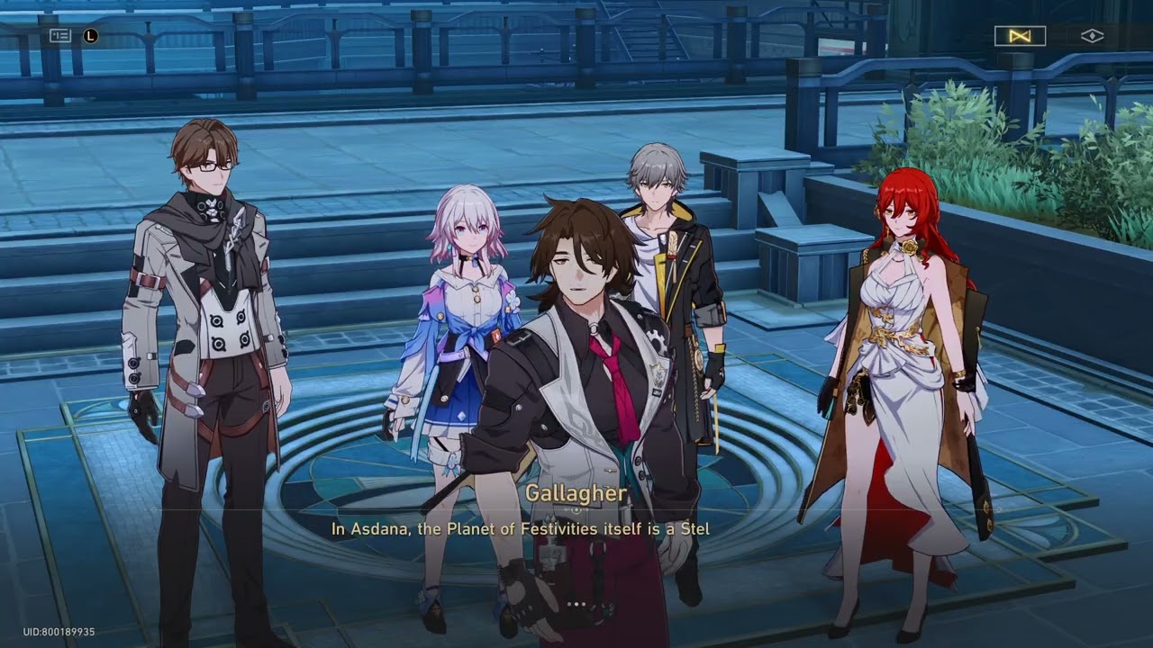 Gallagher Explains Why he stabbed Sunday and situation With Stellaron Cutscene Honkai Star Rail