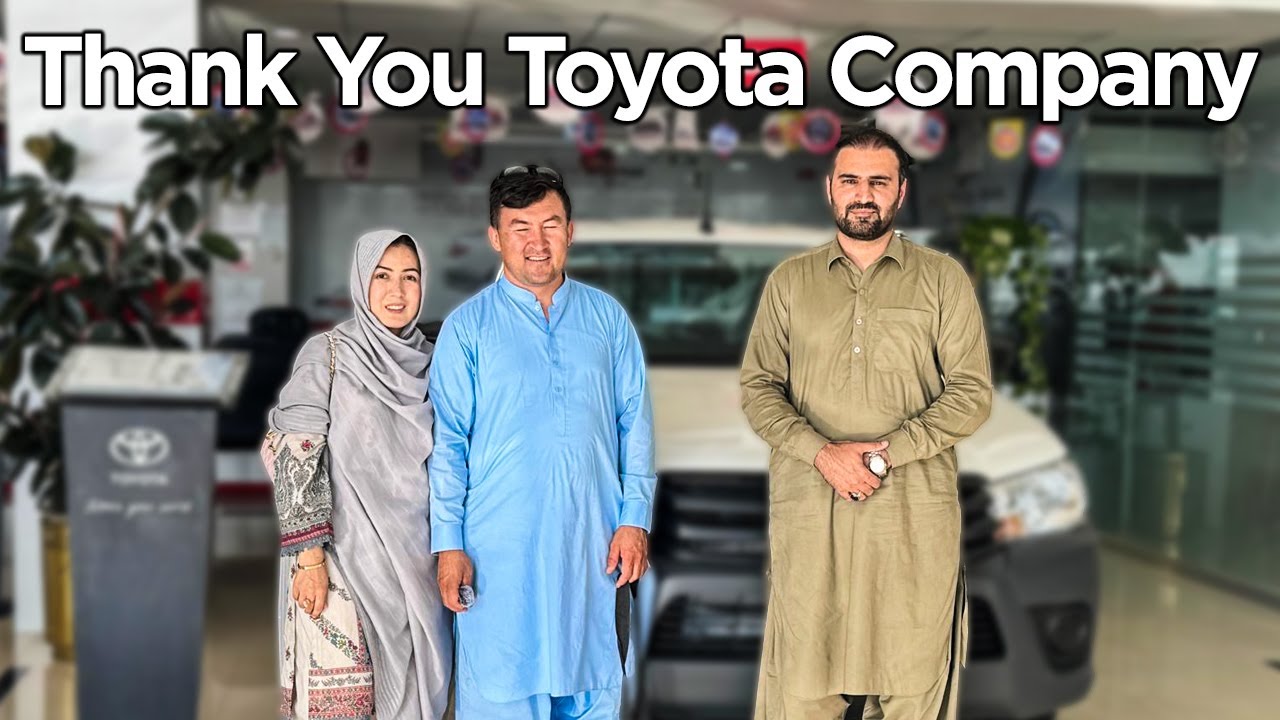 Toyota Company Invited us & Gave us Gifts in Quetta, Pakistan