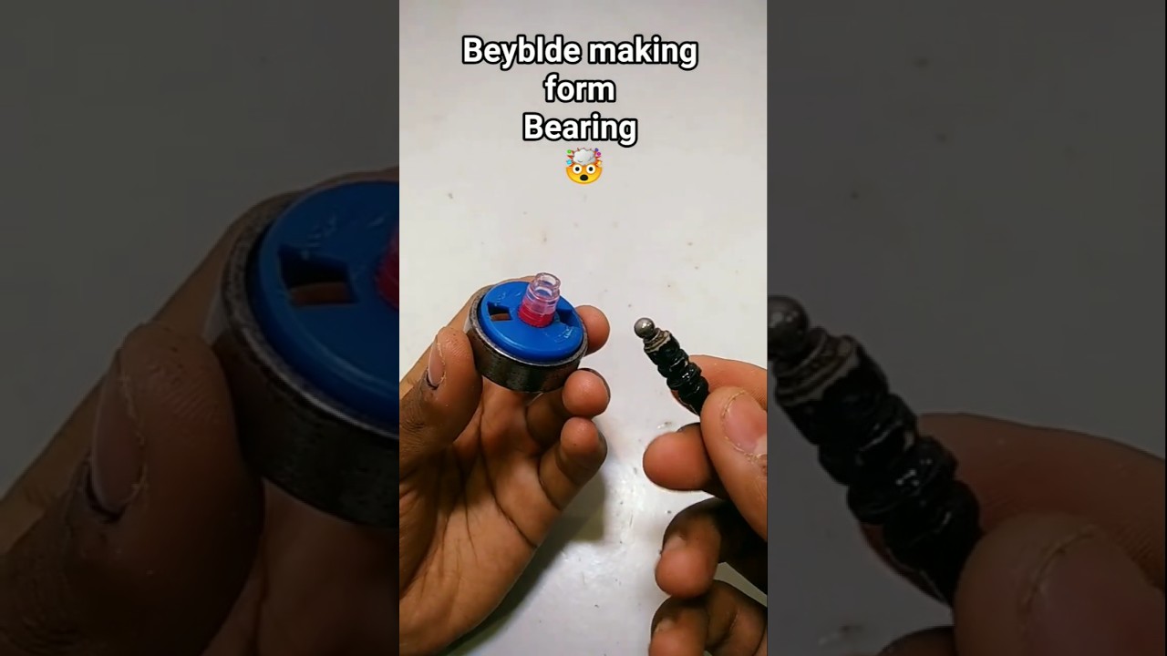 Beyblde from broken Bearing#beyblades #youtubeshorts #shorts