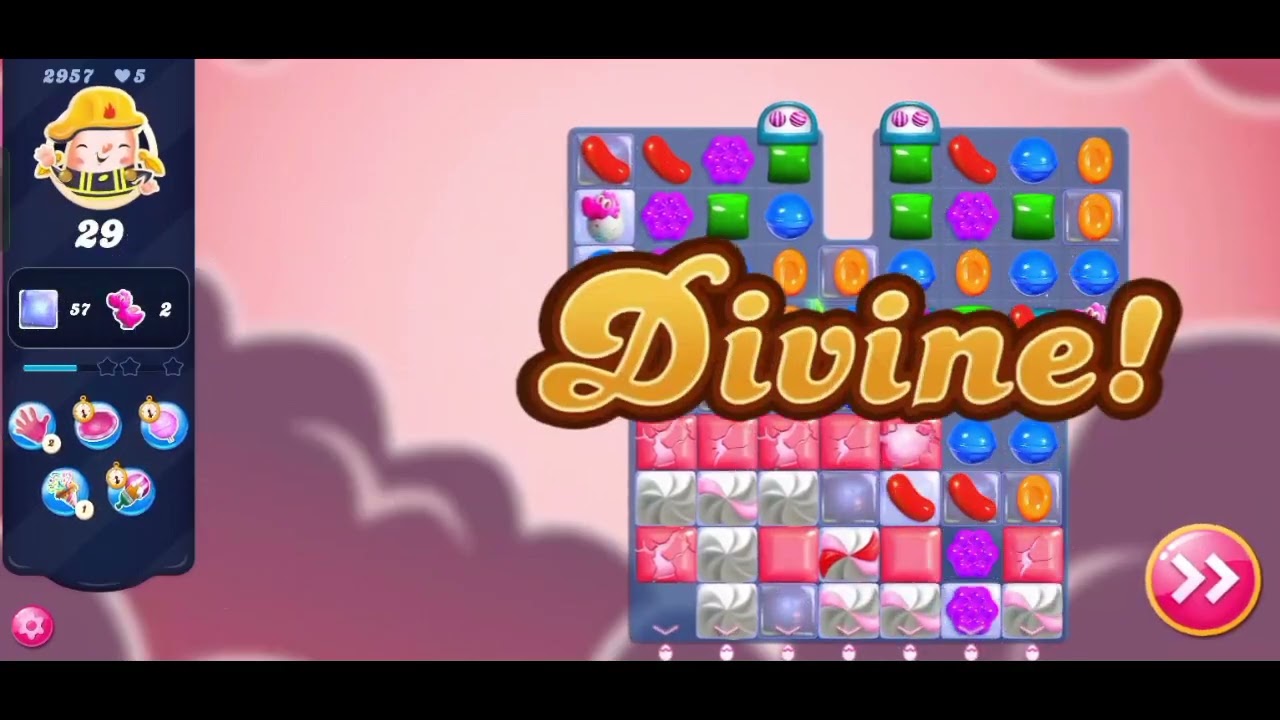 Using party time in GREATEST LEVELS 2951--2960🎉 in just 4 min CANDY CRUSH SAGA😫#candycrushsaga#yt