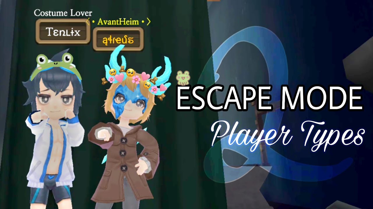 ESCAPE MODE PLAYER TYPES 2 - Granny's House Pursuit and Survival