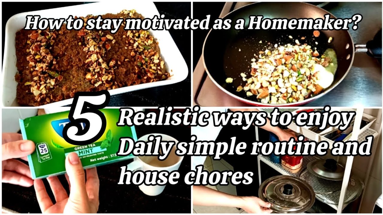 Simple and easy habits to enjoy daily routine as a housewife/Simply A Homemaker