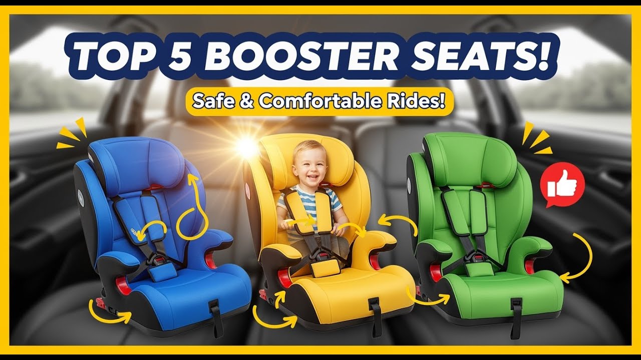 TOP 5 Best High Back Booster Seats 2026