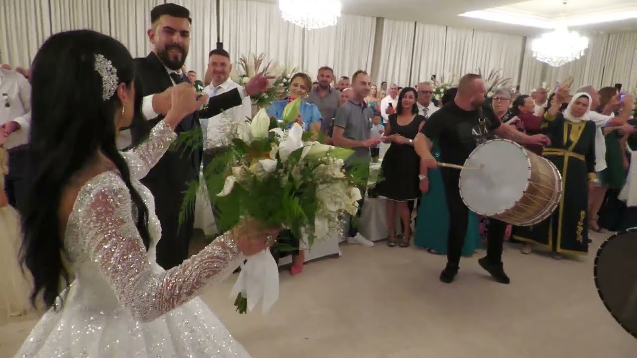 Spektakularan ulazak mladenaca u salu Muamer & Jasmina #4k - Sandžak tapani / motel Orion