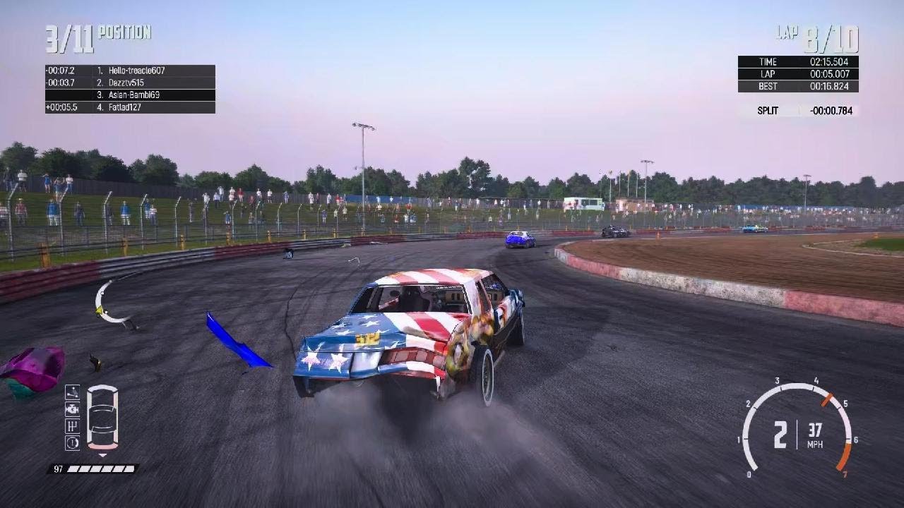 Arena wreckfest Bombers meeting final