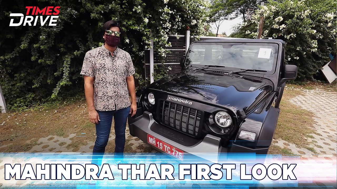 2020 Mahindra Thar SUV | First Look Review | Times Drive