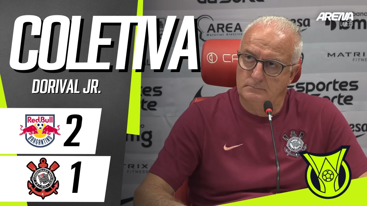 COLETIVA DORIVAL JR | AO VIVO | Bragantino x Corinthians - Brasileir&atilde;o 2025