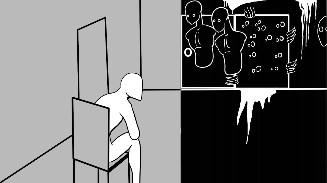 Drawing Mental Illnesses: Schizophrenia (read the description)