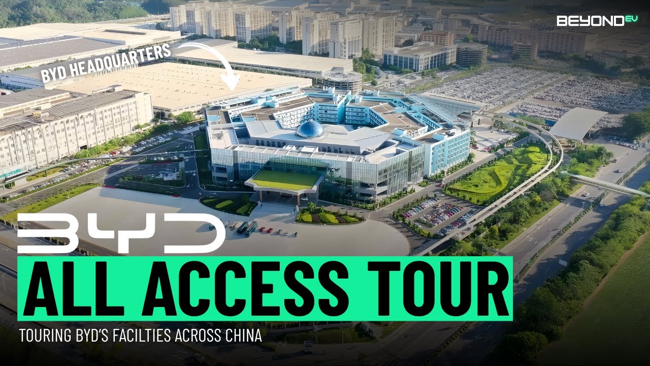 BYD CHINA FACTORY TOUR - My Journey Exploring BYD's Manufacturing Facilities Across China