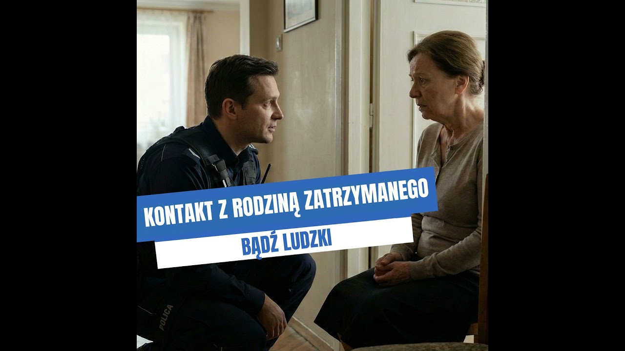 Kontakt z rodziną zatrzymanego.