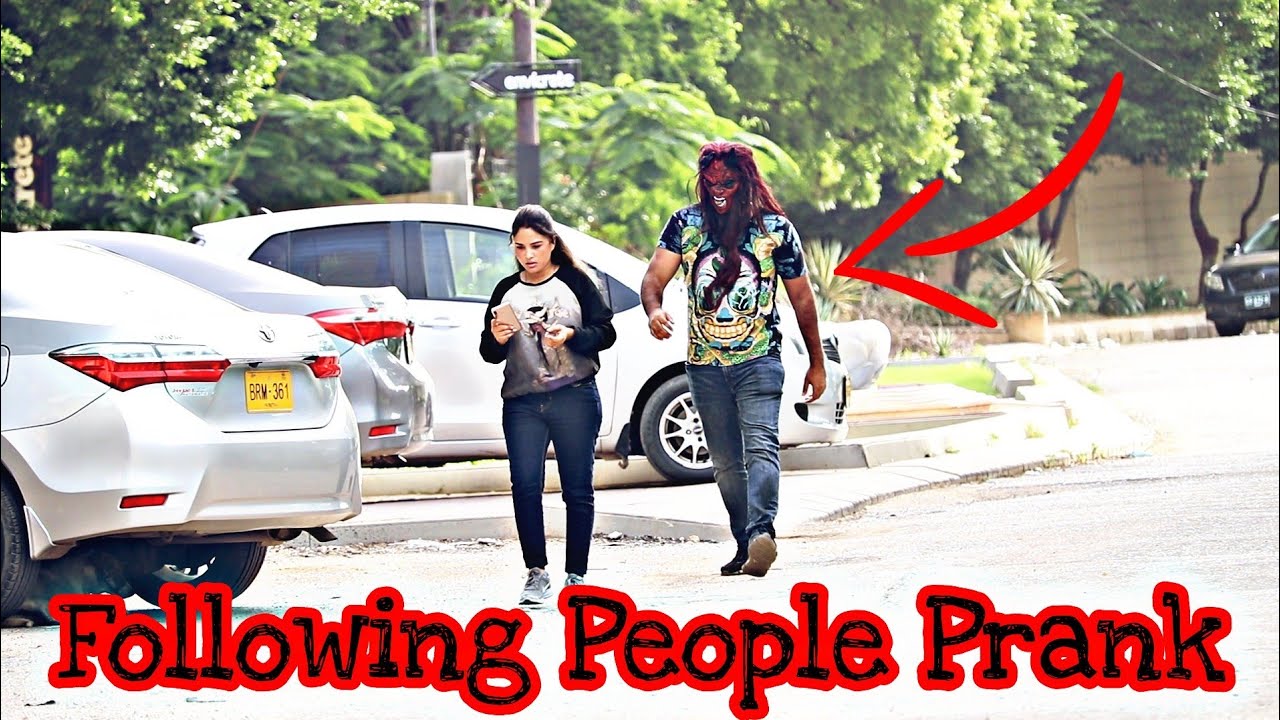Following People Prank | Pranks In Pakistan | Desi Pranks 2.0