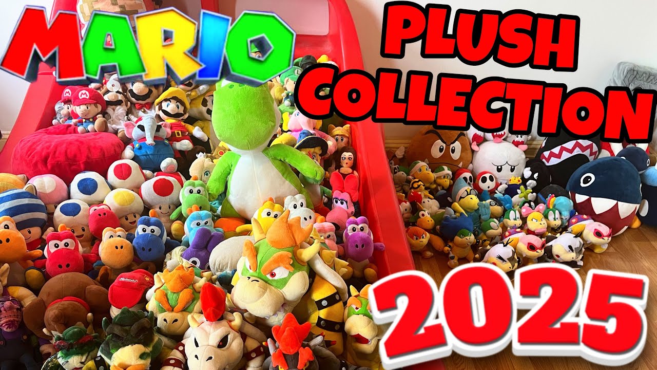Mario Plush Collection-2025!
