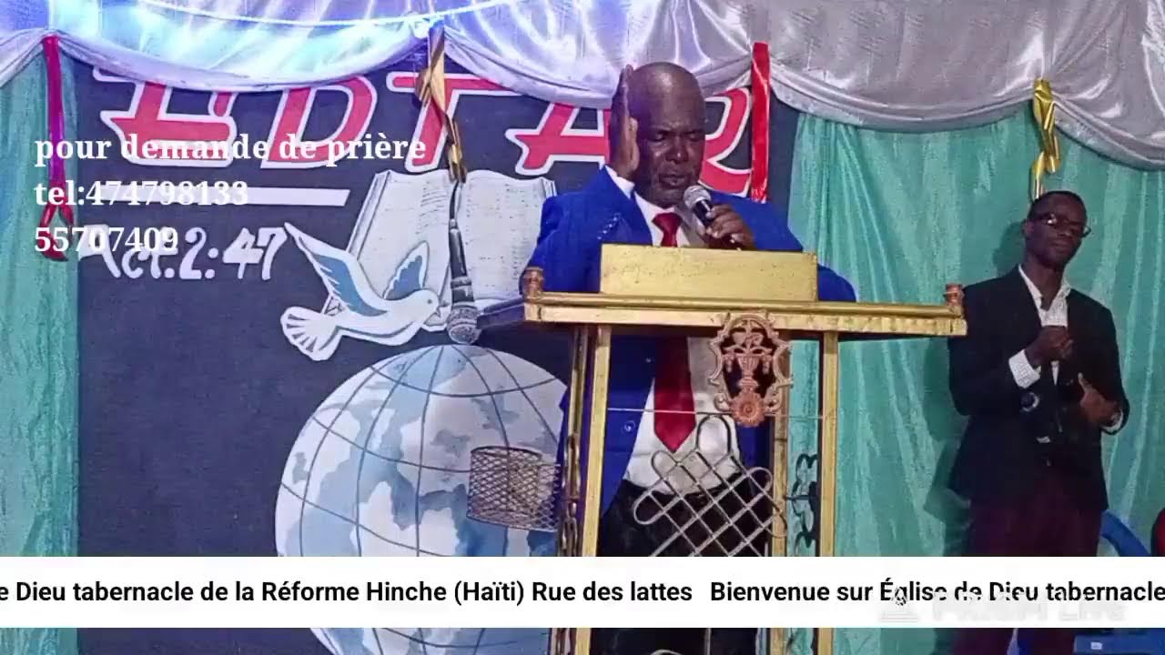 36ème soirée de 40 jours de prière avec tabernacle de la réforme