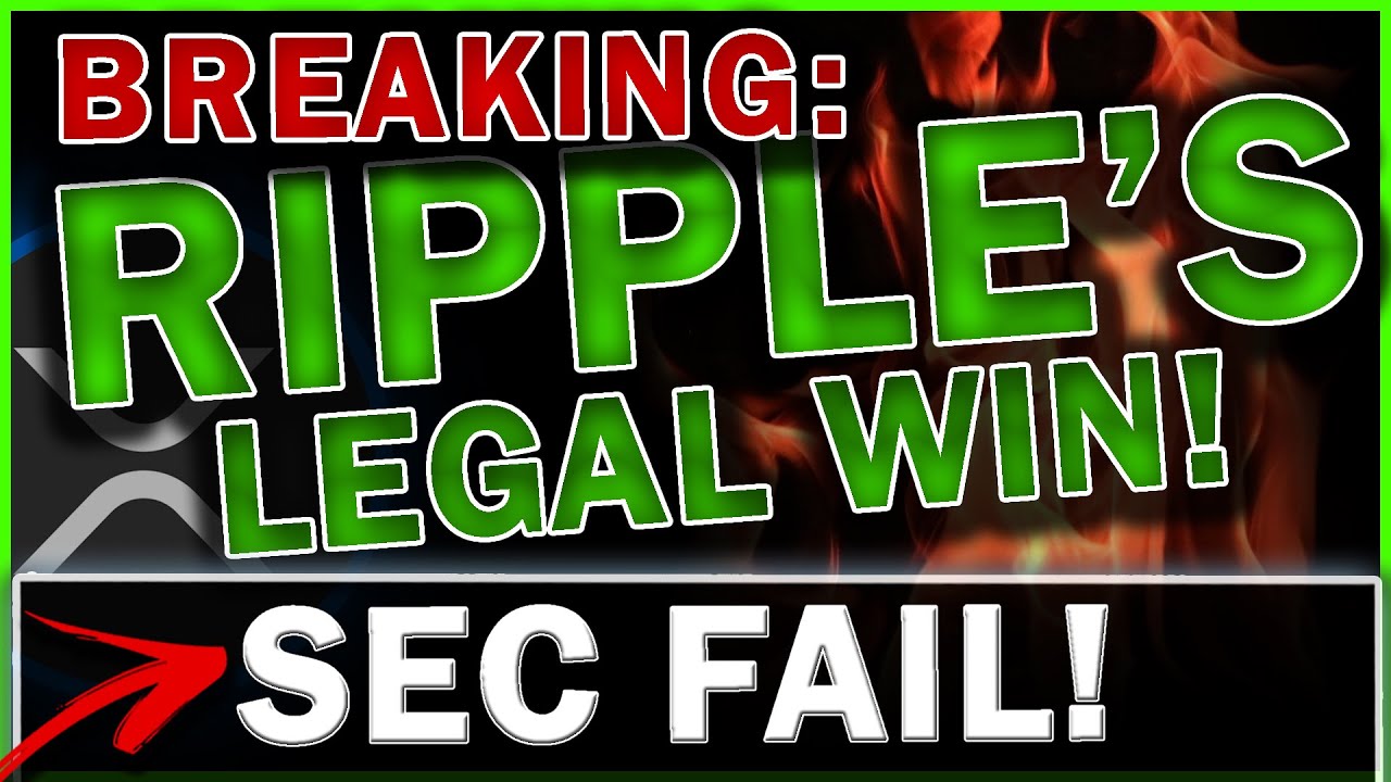MAJOR XRP RIPPLE UPDATE: Ripple Scores HUGE Win In Court! XRP HODLER'S Play BIG Role In Decision!