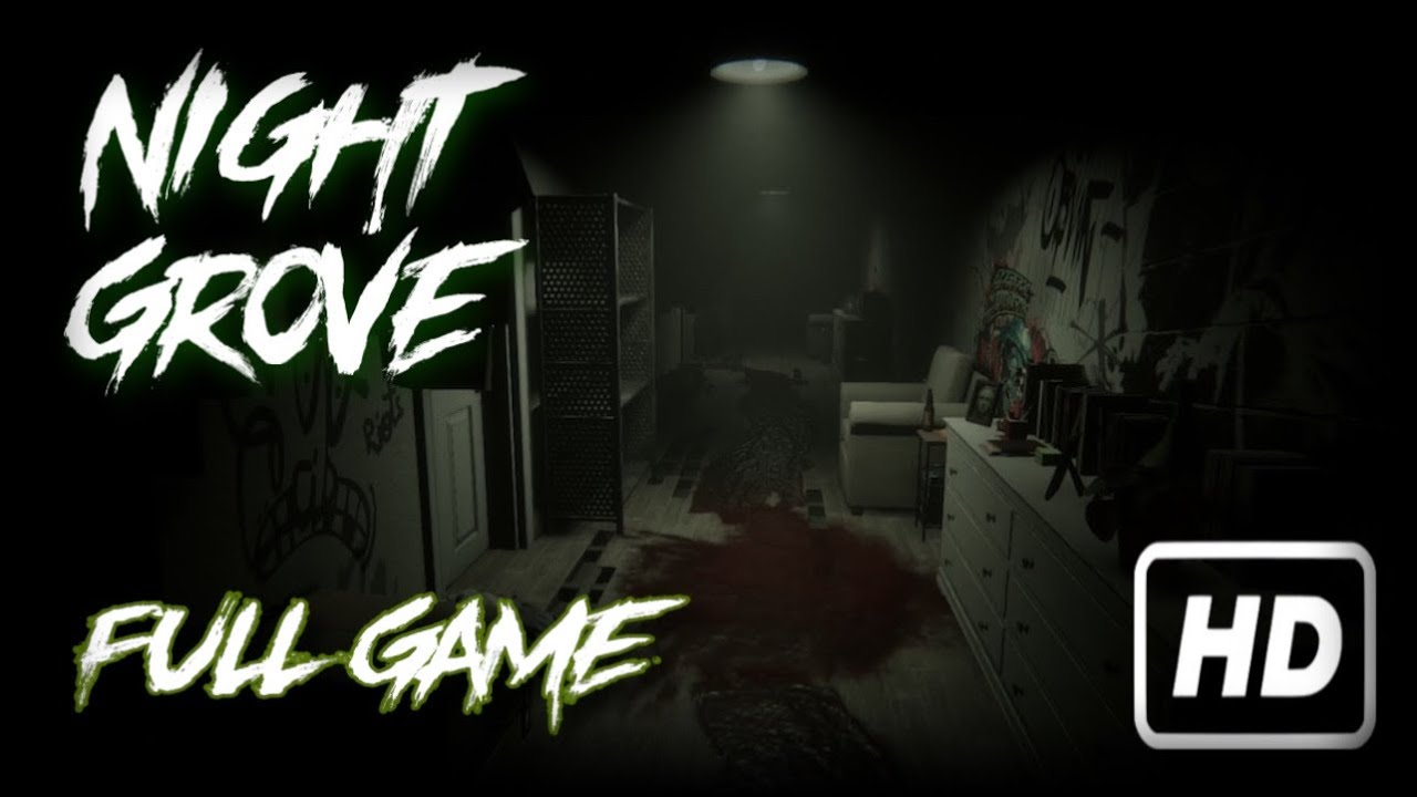 Night Grove - Full Game Walkthrough | Pyschological Horror Game [No Commentary]