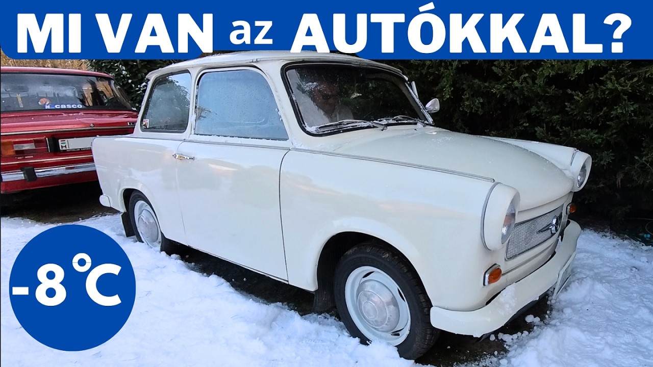 INDULNAK MÍNUSZBAN? Trabi, LADA,Merci...