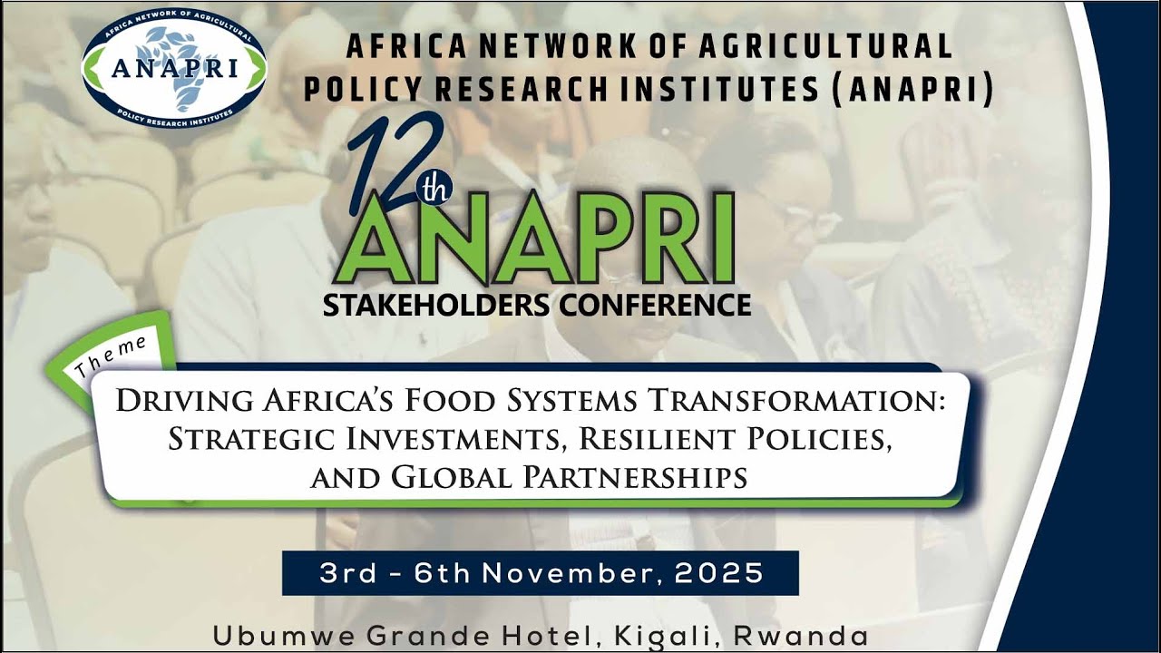 12th Annual ANAPRI Stakeholder Conference - Day 1 - Session 1