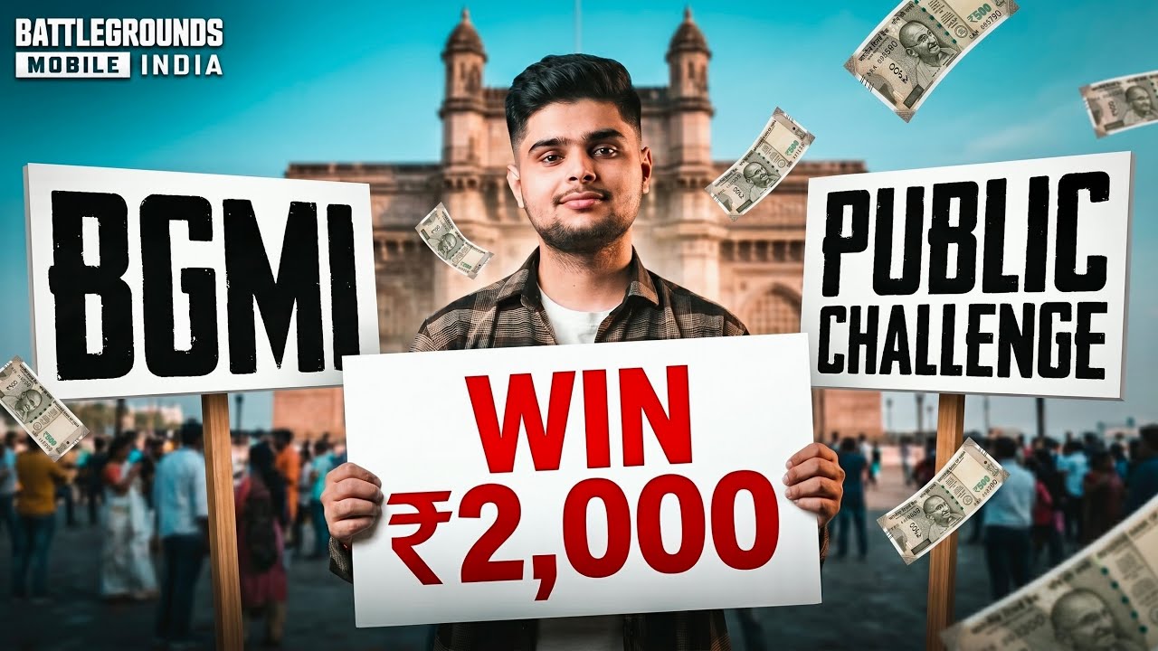 Giving ₹2000, If Strangers Do 5 Kills | Public Challenge