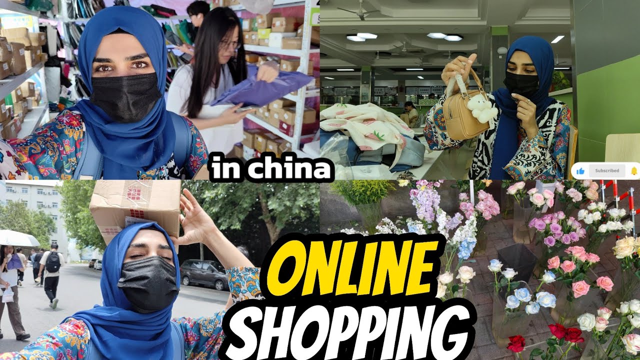 UNBOXING MY FIRST ONLINE SHOPPING IN CHINA ( temu, tabao) #chinatravel #vlog