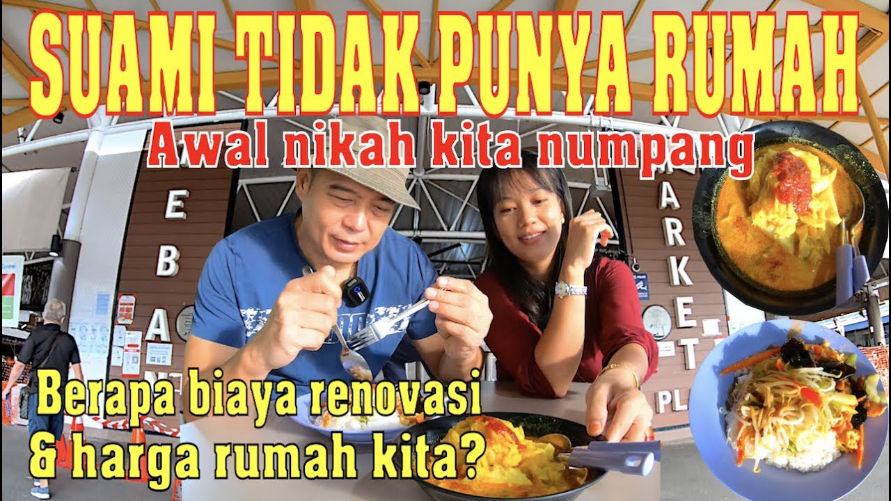 Awal nikah kita numpang | Suami tidak punya rumah | Sarapan di teban garden