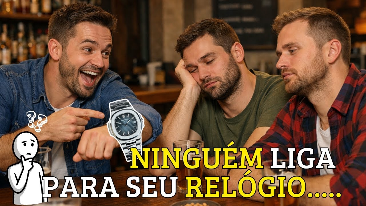 NINGUÉM LIGA PARA O RELOGÍO QUE VOCÊ ESTÁ USANDO - ESSA É A VERDADE!