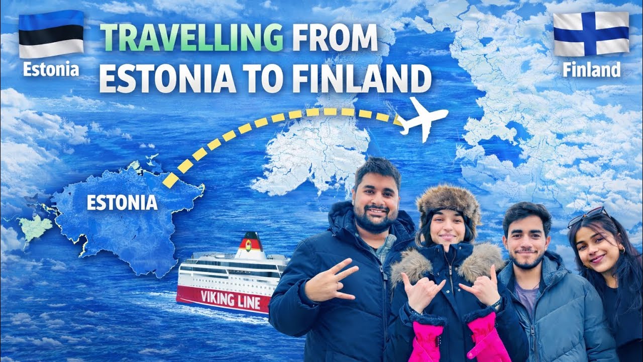 🚗Driving My Car from Estonia to Finland 🚗 | Viking Line Ferry Experience(2026) 🇪🇪➡️🇫🇮