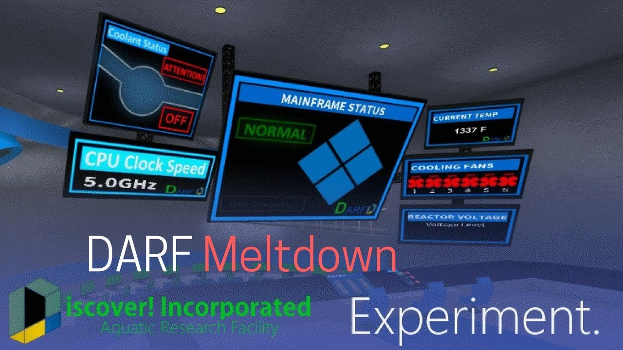 Discover! Aquatic Research Facillity Meltdown!