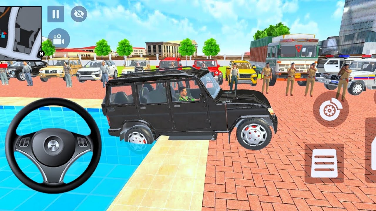 Modified Police Car 🚨 Indian Gangster Open World Chase | Real City Simulator Android ❤️