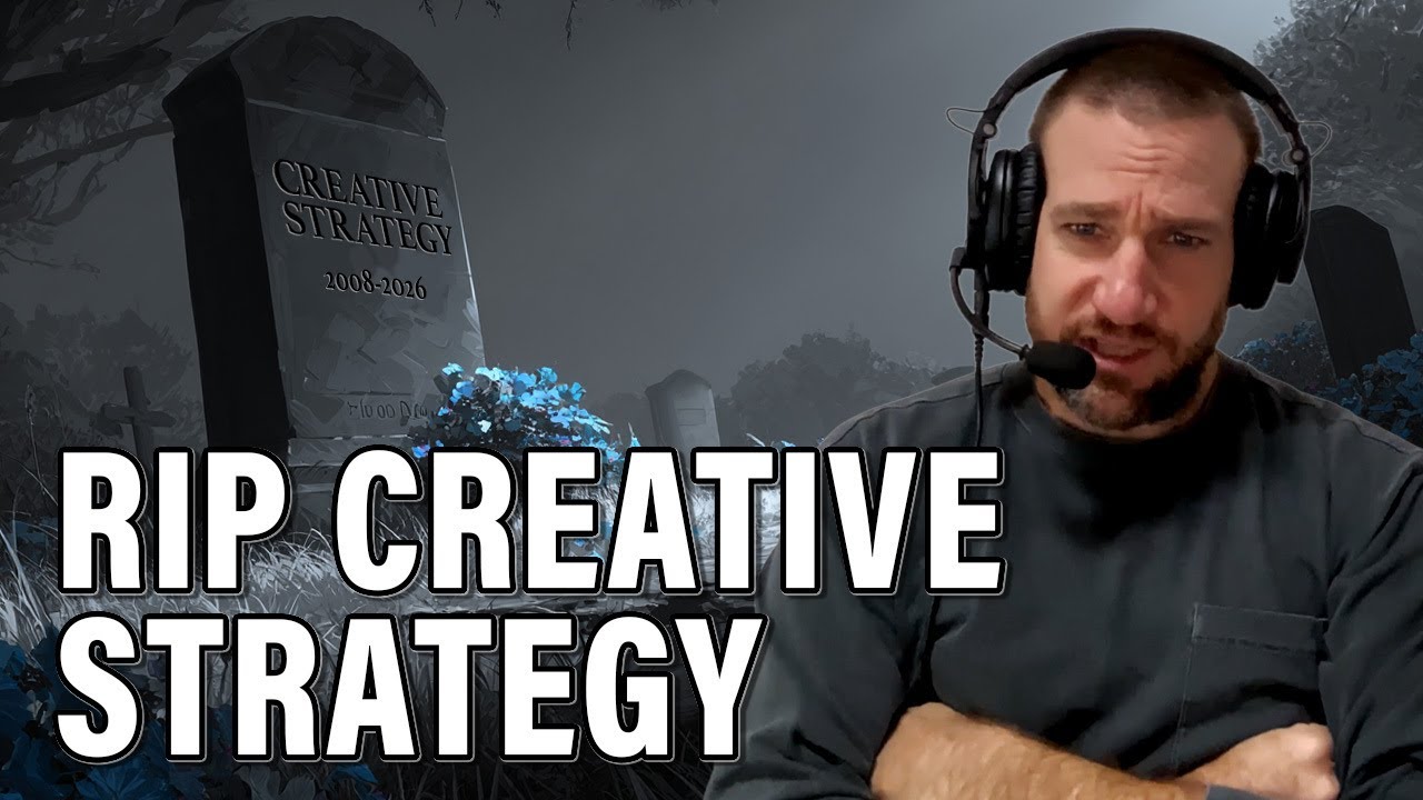 Creative Strategy Is Dead (Here&rsquo;s What Actually Works in 2026)