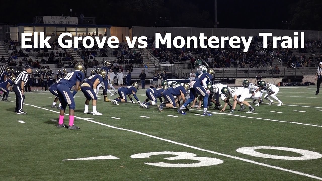 Elk Grove vs Monterey Trail V FB 2016