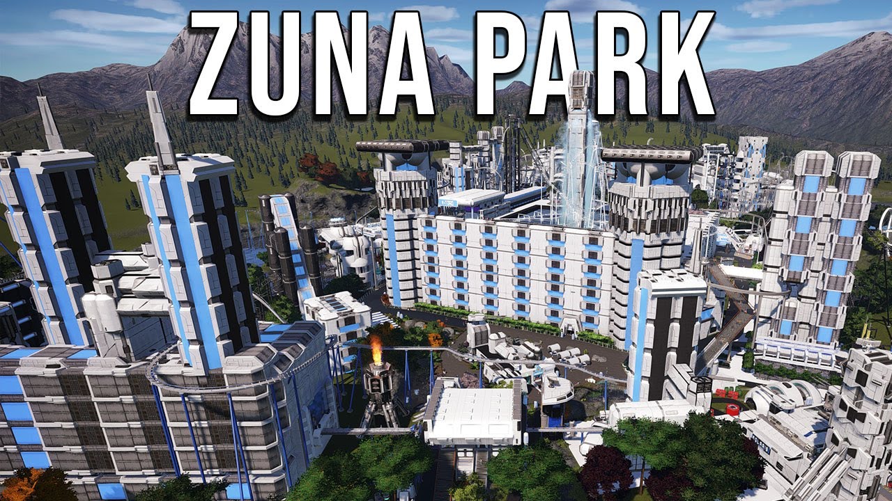 100% Sci-Fi Theme Mega Park!: Zuna Park