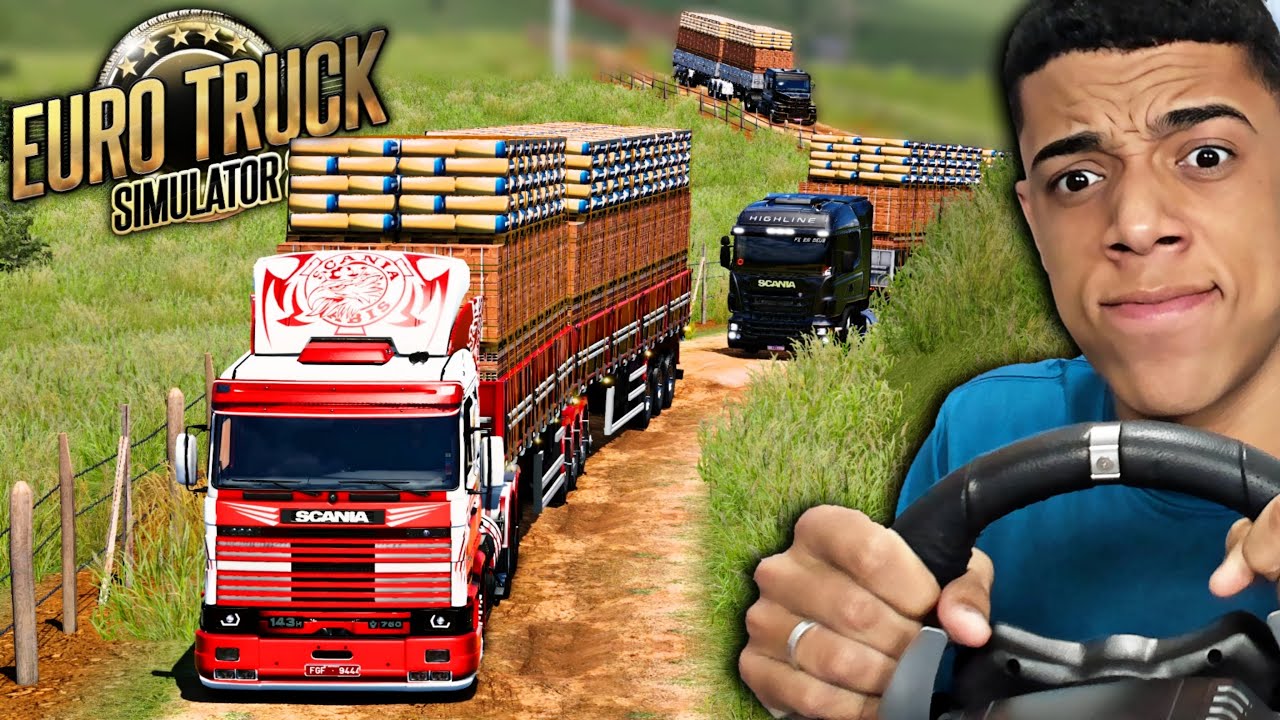 SABADÃO NA ESTRADA COM O COMBOIO DE BARBEIROS! - EURO TRUCK SIMULATOR 2
