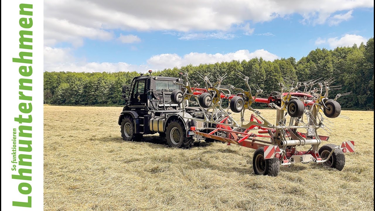 LU WendenAgrar: Im Einsatz mit dem Unimog