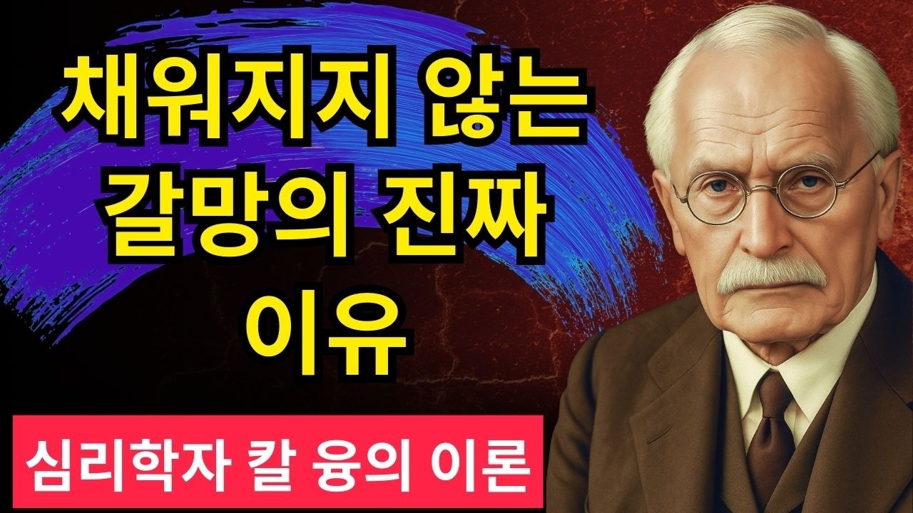 【99%가 모르는】 채워지지 않는 갈망의 진짜 이유, 칼 융이 밝혀낸 내면의 그림자와 영혼의 경고