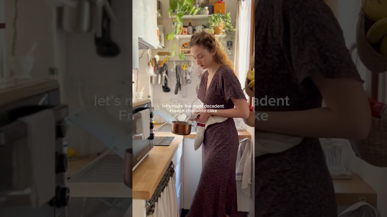 The best French chocolate cake🥰 