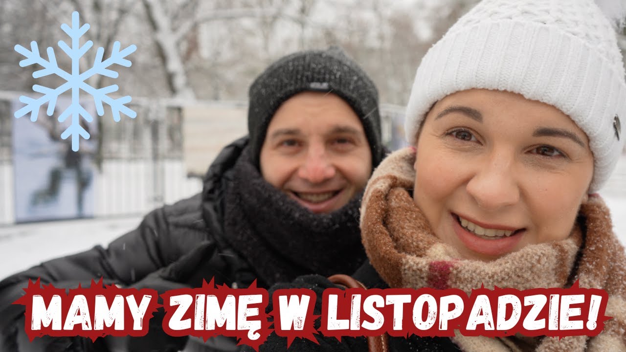 MAMY ZIMĘ W LISTOPADZIE! | VLOG